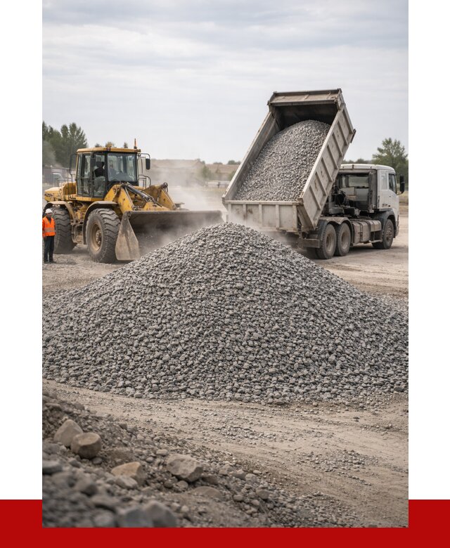 Купить щебень с доставкой в Ханты-Мансийске от 2552 руб. | ПРОНЕРУДХнт