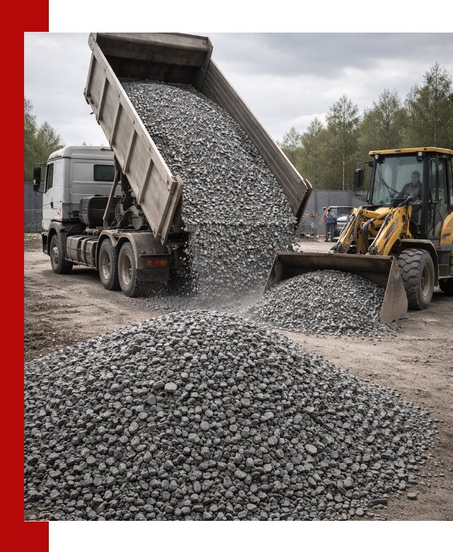 Доставка и продажа щебня гранитного в Ханты-Мансийске