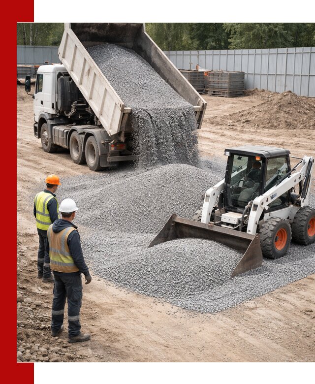 Доставка и продажа гранитного щебня фракции 0-5 в Ханты-Мансийске