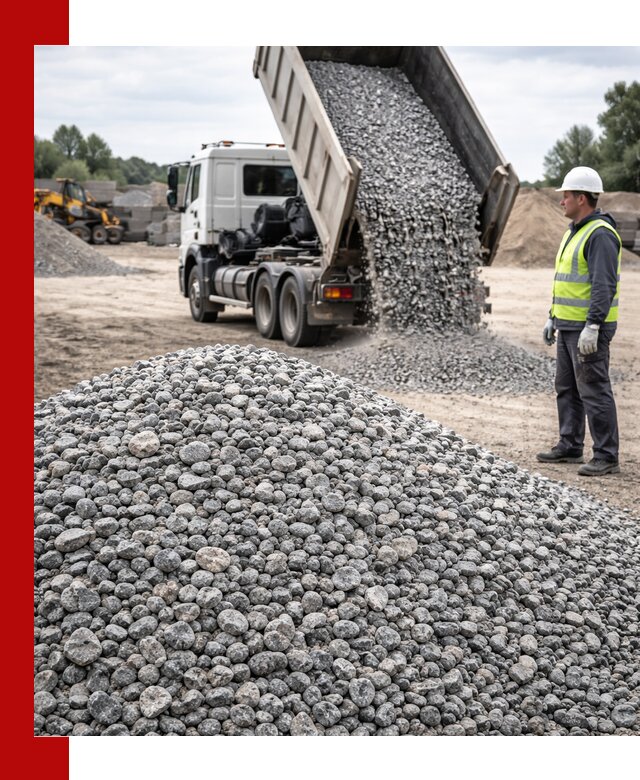 Доставка и продажа гранитного щебня фракции 5-20 в Ханты-Мансийске