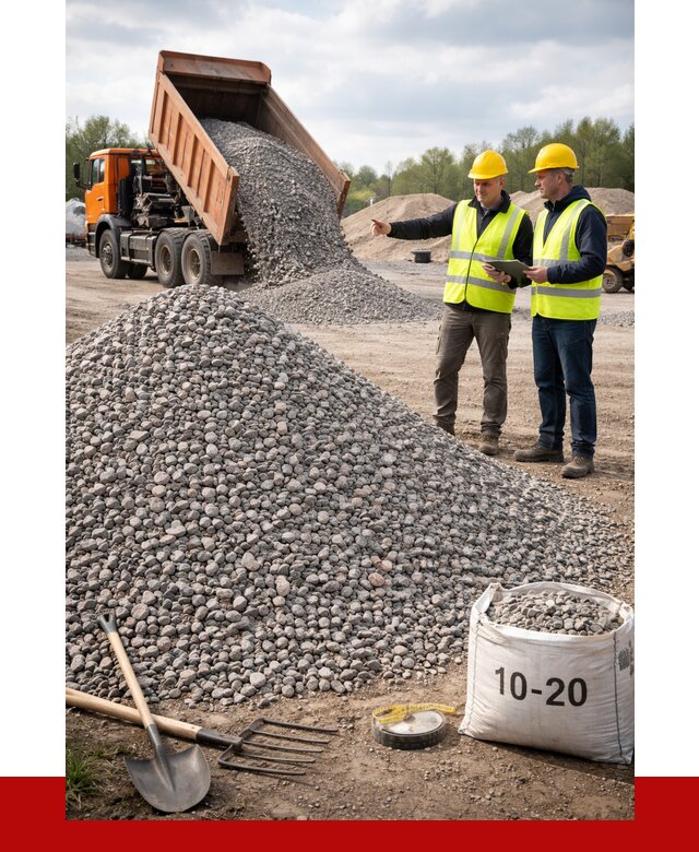 Гранитный щебень фракция 10-20 в Ханты-Мансийске от 4288 руб.|ПРОНЕРУДХнт
