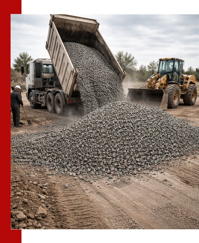 Гранитный щебень фракция 10-20 с доставкой в Ханты-Мансийске