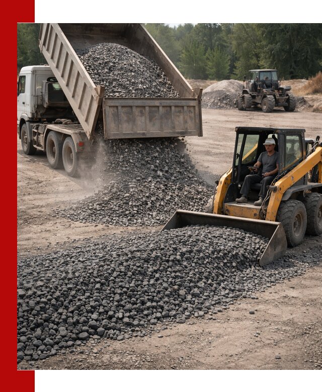 Гранитный щебень фракция 40-70 с доставкой в Ханты-Мансийске