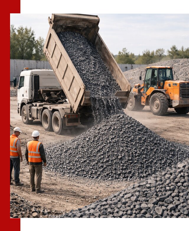 Доставка и продажа щебня габбро-диабаза в Ханты-Мансийске