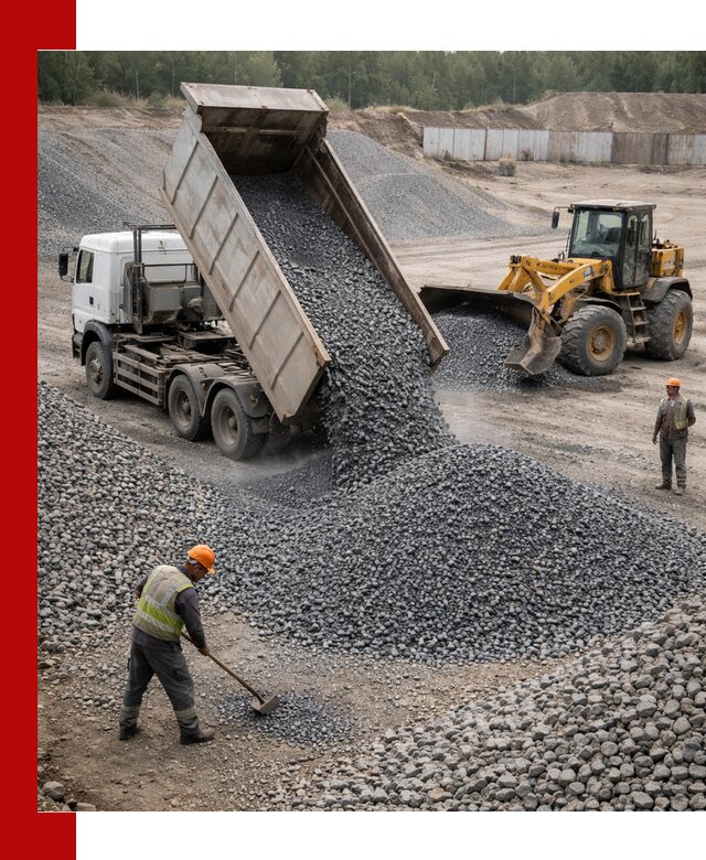 Щебень габбро-диабаз фр. 5-20 с доставкой в Ханты-Мансийске