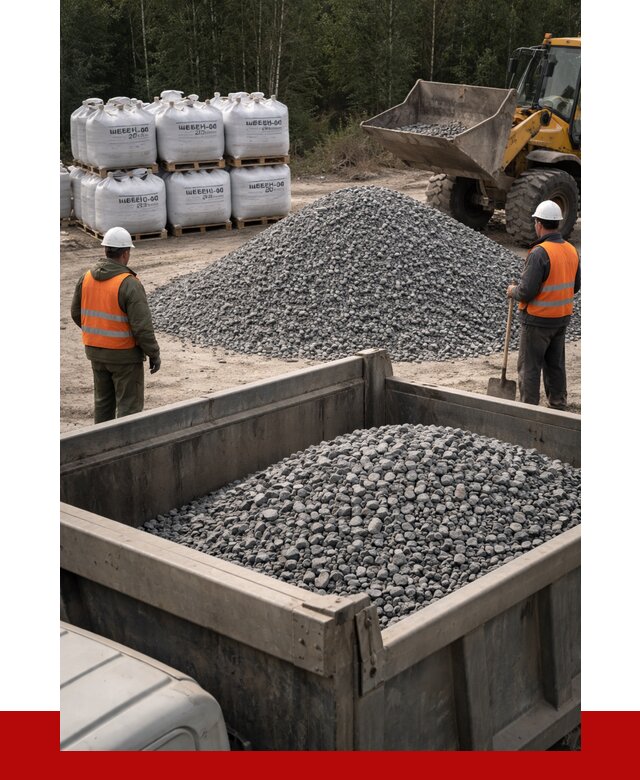 Щебень габбро диабаз 20-40 в Ханты-Мансийске от 3471 руб. | ПРОНЕРУДХнт