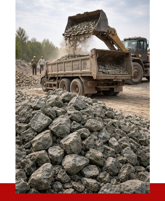 Щебень габбро диабаз фракция 70-150 в Ханты-Мансийске от 2859 р.|ПРОНЕРУДХнт