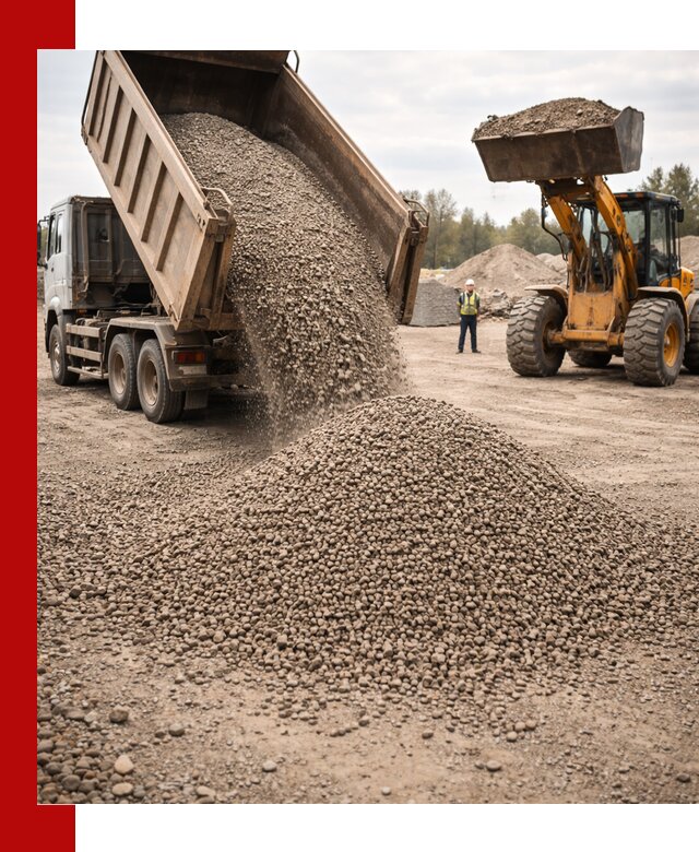 Гравийный щебень фракция 3–10 с доставкой в Ханты-Мансийске