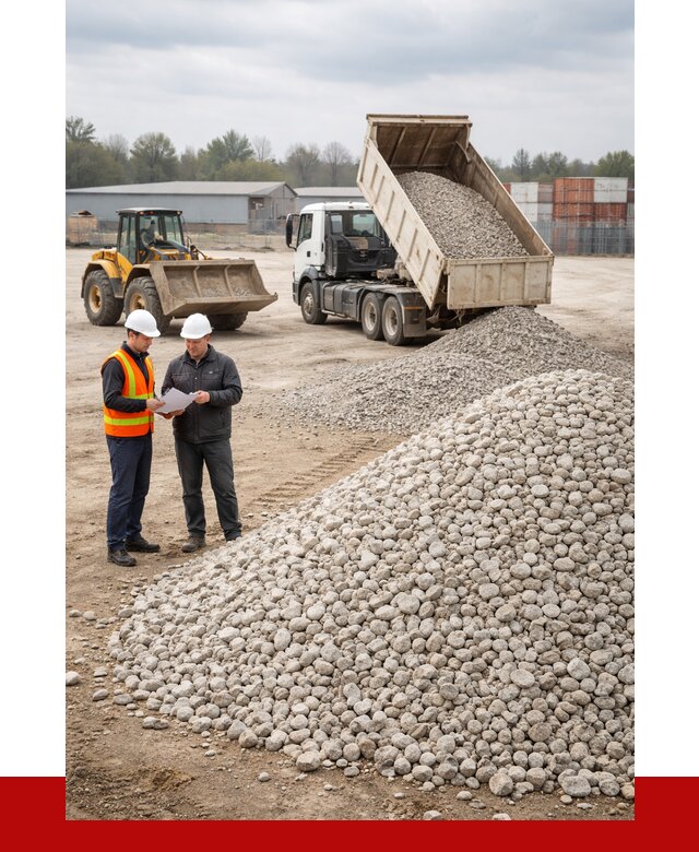 Известняковый щебень в Ханты-Мансийске от 1429 р. доставка | ПРОНЕРУДХнт
