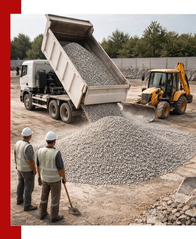 Купить известняковый щебень фракции 5–10 мм с доставкой в Ханты-Мансийске