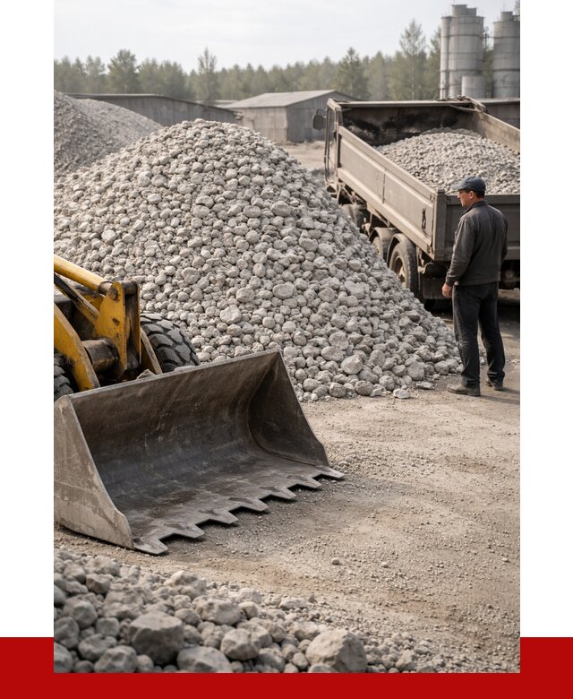 Известняковый щебень фракция 40-70 в Ханты-Мансийске от 4288 р. | ПРОНЕРУДХнт