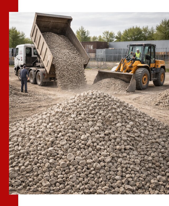 Доломитовый щебень фракции 20–41 с доставкой в Ханты-Мансийске