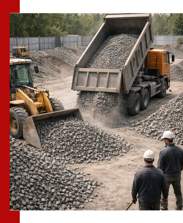 Шлаковый щебень фракция 20-40 доставка и продажа в Ханты-Мансийске