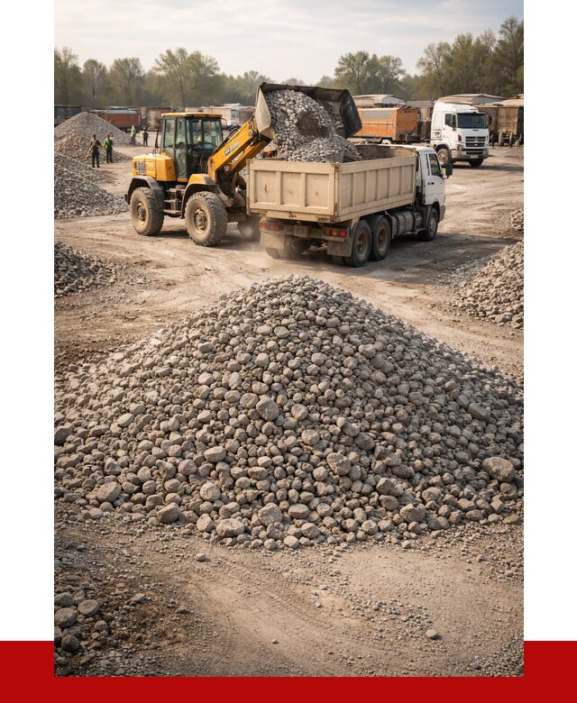 Вторичный щебень фракция 40-70 в Ханты-Мансийске от 1776 р, ПРОНЕРУДХнт