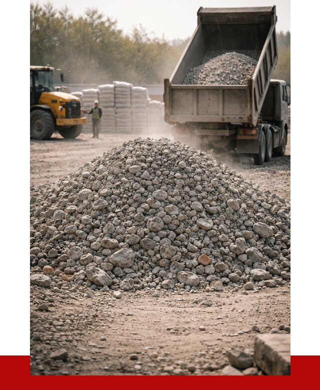 Вторичный щебень фракция 70-150 в Ханты-Мансийске от 1429 р. | ПРОНЕРУДХнт