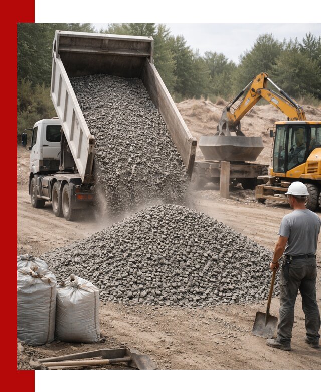 Доставка и продажа бетонного щебня в Ханты-Мансийске