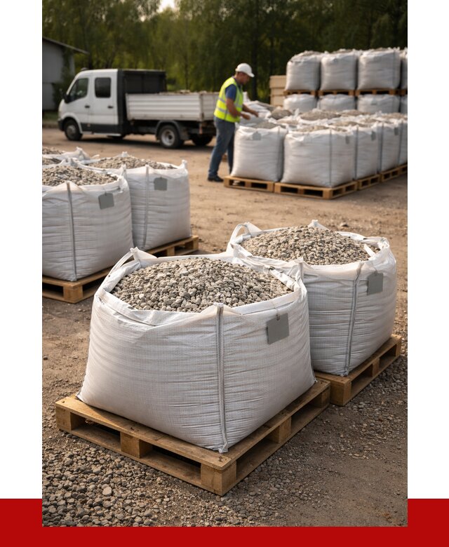 Щебень в мешках с доставкой в Ханты-Мансийске от 4288 р. | ПРОНЕРУДХнт