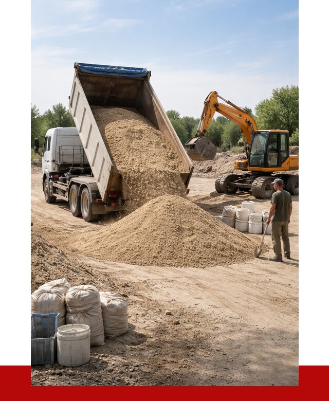 Купить речной песок в Ханты-Мансийске от 1225 р. за куб | ПРОНЕРУДХнт