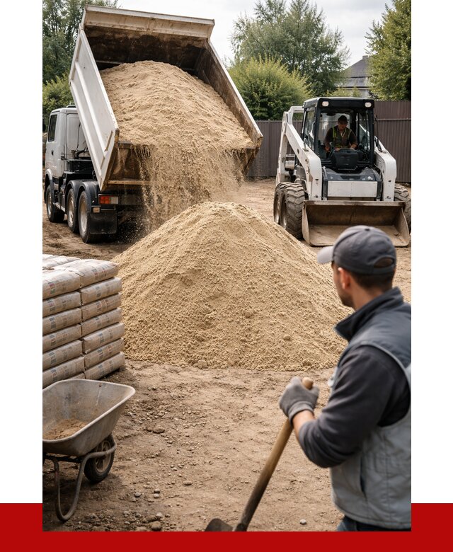 Мытый речной песок с доставкой в Ханты-Мансийске от 1480 р. | ПРОНЕРУДХнт