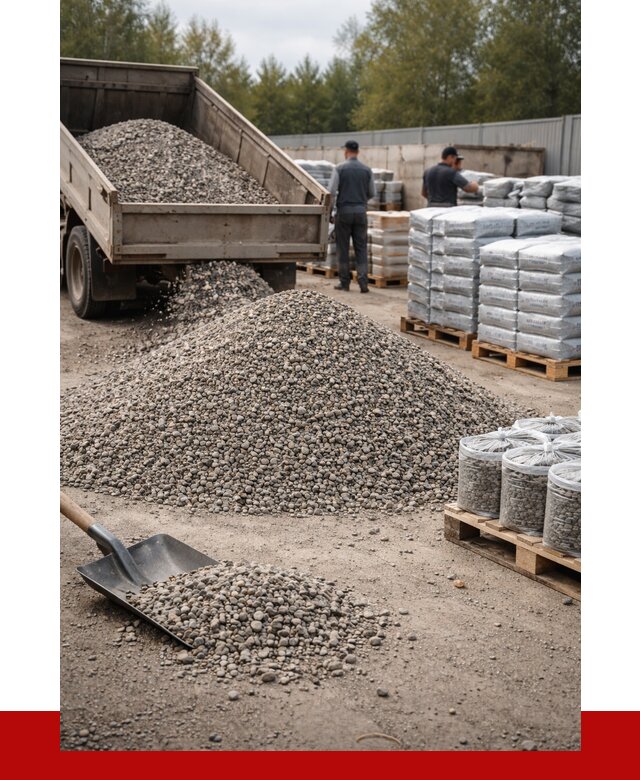 Гравий фракция 5-20 в Ханты-Мансийске купить от 2348 р. ПРОНЕРУДХнт