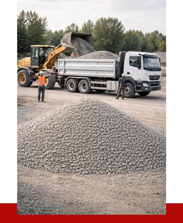 Купить мытый гравий в Ханты-Мансийске от 3573 р, доставка ПРОНЕРУДХнт