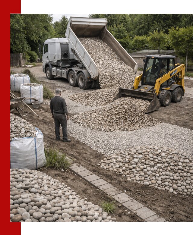Доставка морской гальки оптом и в розницу в Ханты-Мансийске