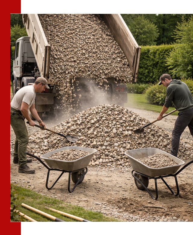 Доставка и продажа декоративной гальки в Ханты-Мансийске