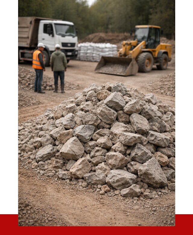Купить бутовый камень с доставкой в Ханты-Мансийске от 2348 р. | ПРОНЕРУДХнт