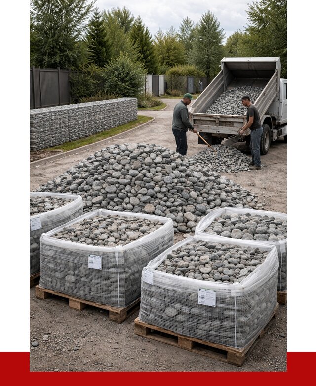 Камень для габионов в Ханты-Мансийске от 4288 р. за куб | ПРОНЕРУДХнт