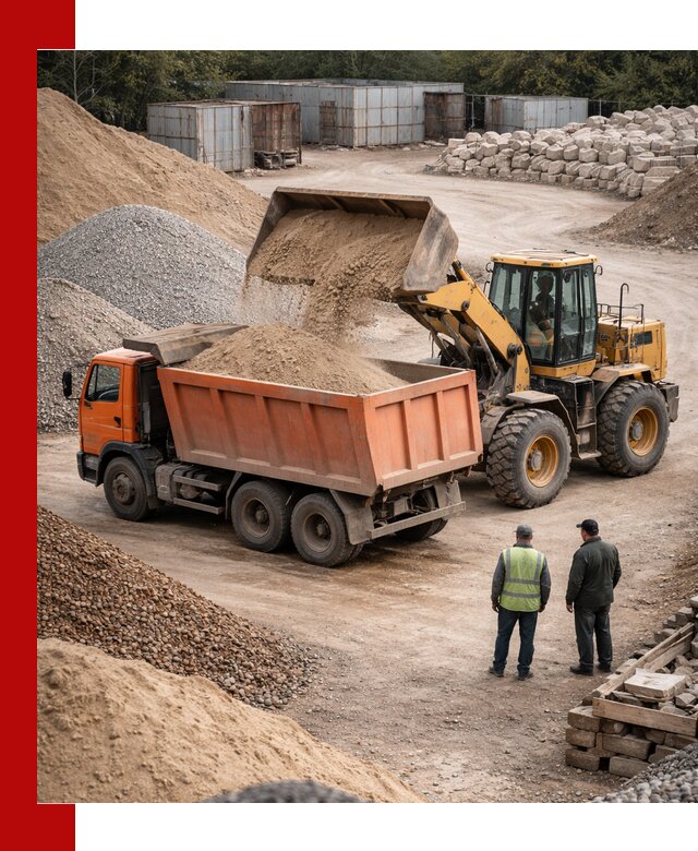 Доставка сыпучих смесей и смесей для стройки в Ханты-Мансийске