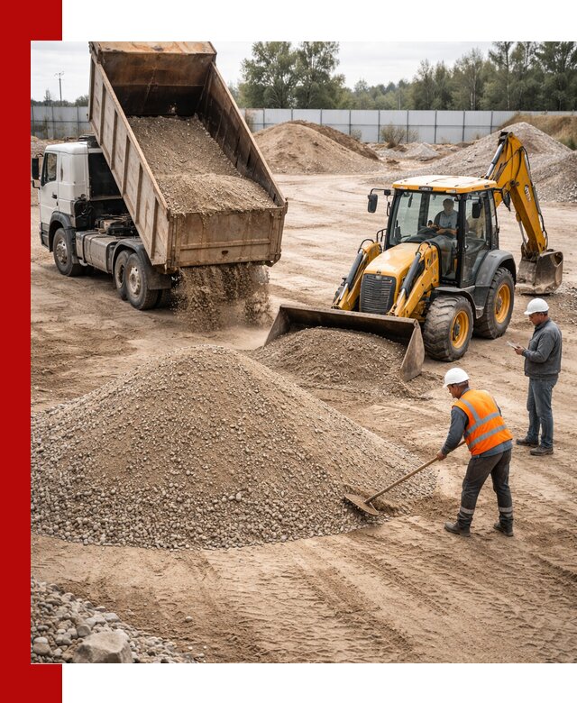 Поставка и доставка ПГС С4 в мешках и самосвалах в Ханты-Мансийске