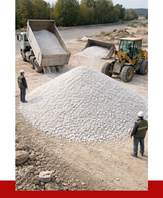 Белая мраморная крошка в Ханты-Мансийске от 4288 р. с доставкой | ПРОНЕРУДХнт