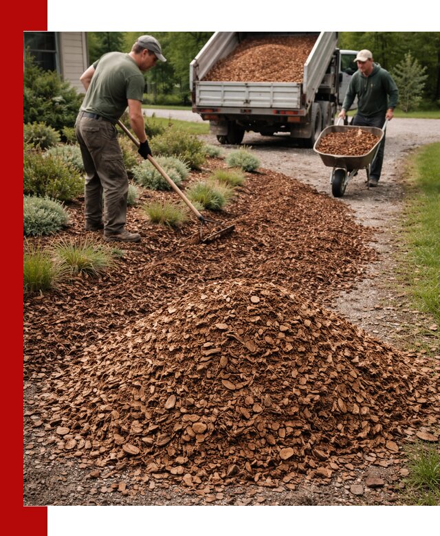 Крошка для мульчирования с доставкой в Ханты-Мансийске