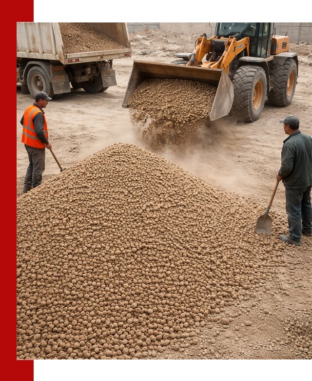 Керамзит фракция 10-20 с доставкой в Ханты-Мансийске