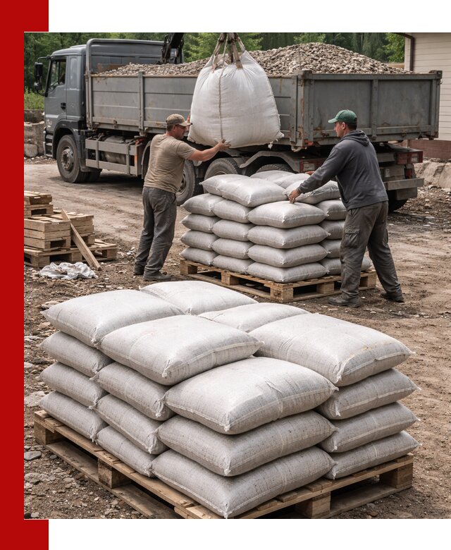 Керамзит в мешках с доставкой в Ханты-Мансийске от компании-поставщика