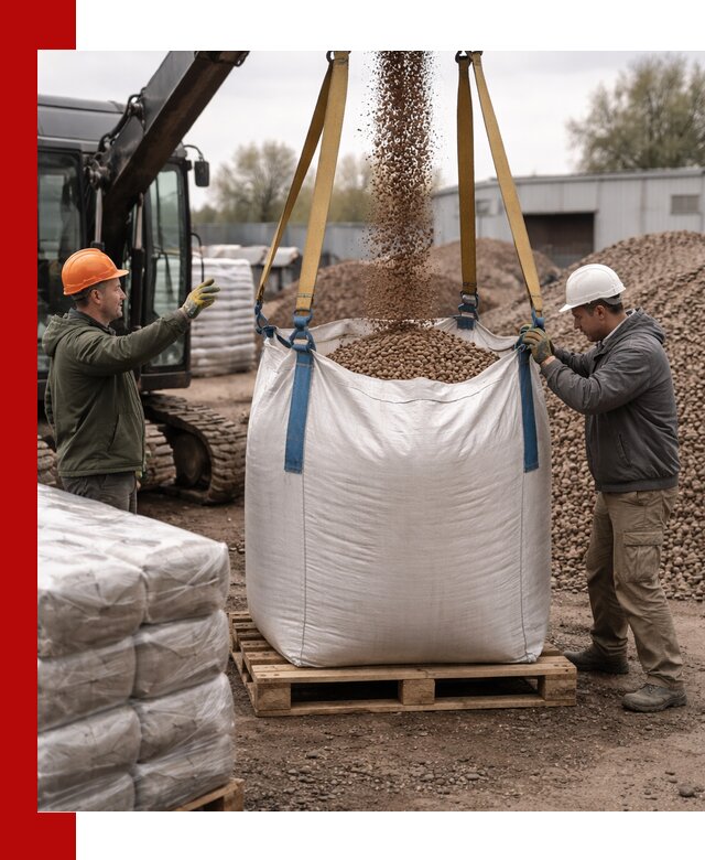 Керамзит в биг-бегах с доставкой в Ханты-Мансийске