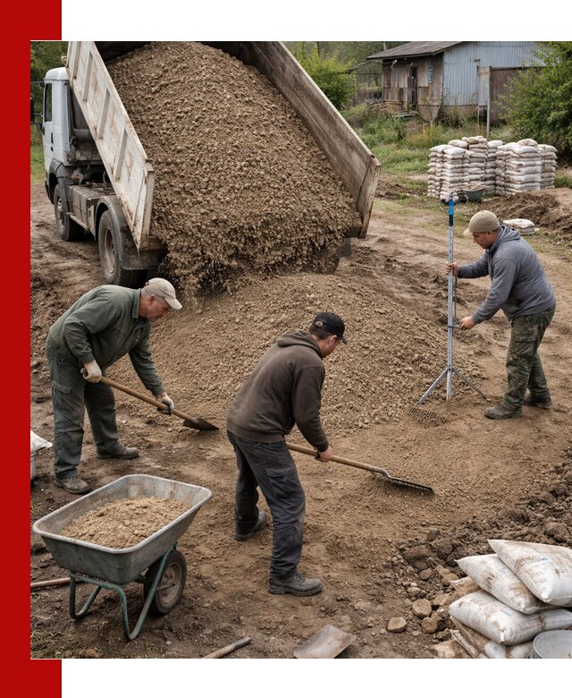 Керамзитовый песок с доставкой в Ханты-Мансийске оптом и в розницу