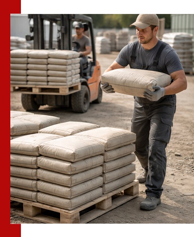 Доставка цемента в мешках оптом и в розницу в Ханты-Мансийске