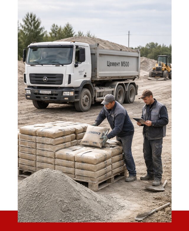 Купить цемент м500 с доставкой в Ханты-Мансийске от 5309 р. | ПРОНЕРУДХнт