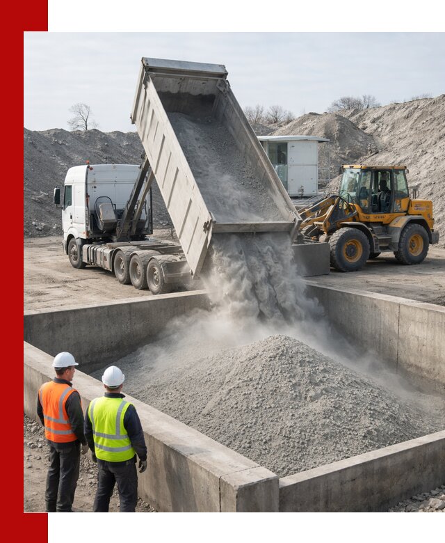 Доставка цемента навалом в Ханты-Мансийске крупными партиями