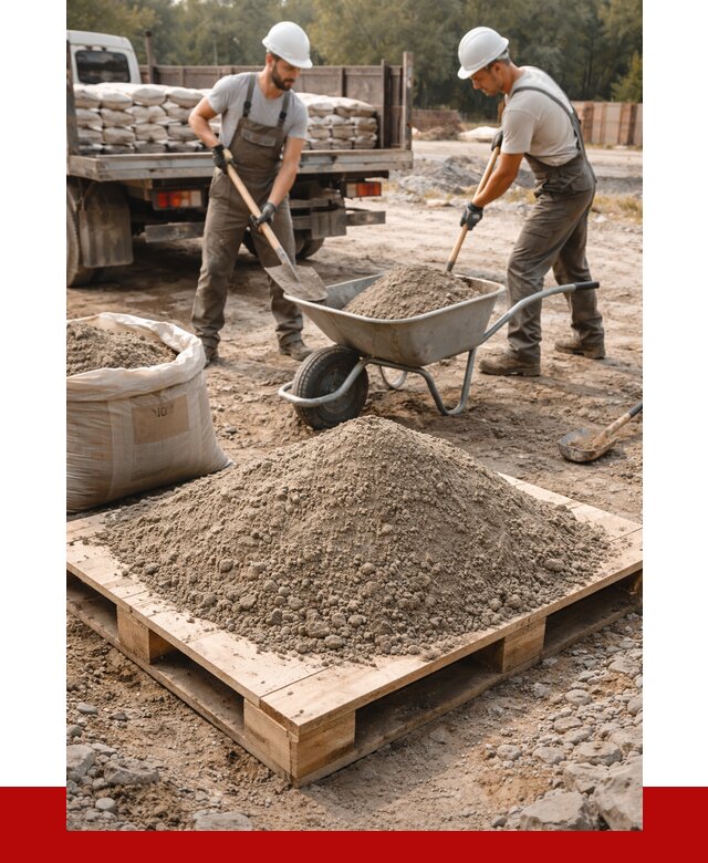 Цементно песчаная смесь М100 в Ханты-Мансийске от 5309 р. за куб | ПРОНЕРУДХнт