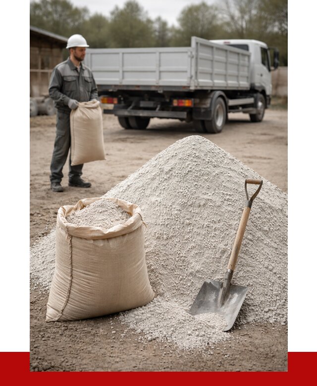 Купить доломитовая мука в Ханты-Мансийске от 4594 р. за куб | ПРОНЕРУДХнт