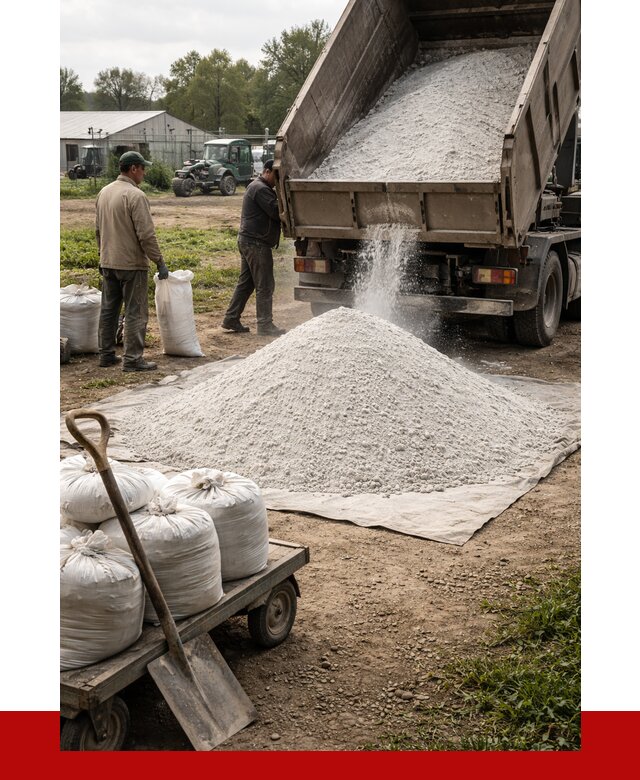 Купить известняковая мука в Ханты-Мансийске от 4288 р. за куб | ПРОНЕРУДХнт