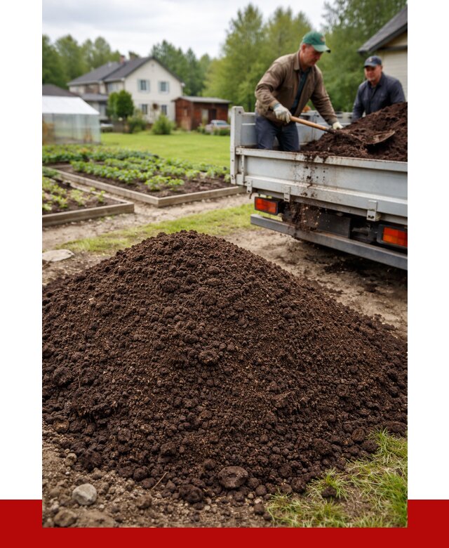 Плодородный грунт в Ханты-Мансийске с доставкой от 4288 р. | ПРОНЕРУДХнт