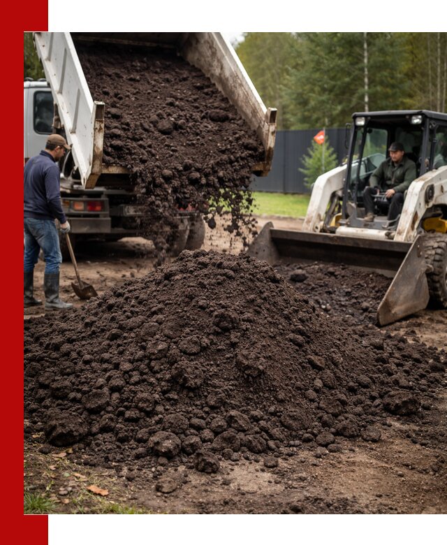 Плодородный грунт с доставкой в Ханты-Мансийске для садов и огородов