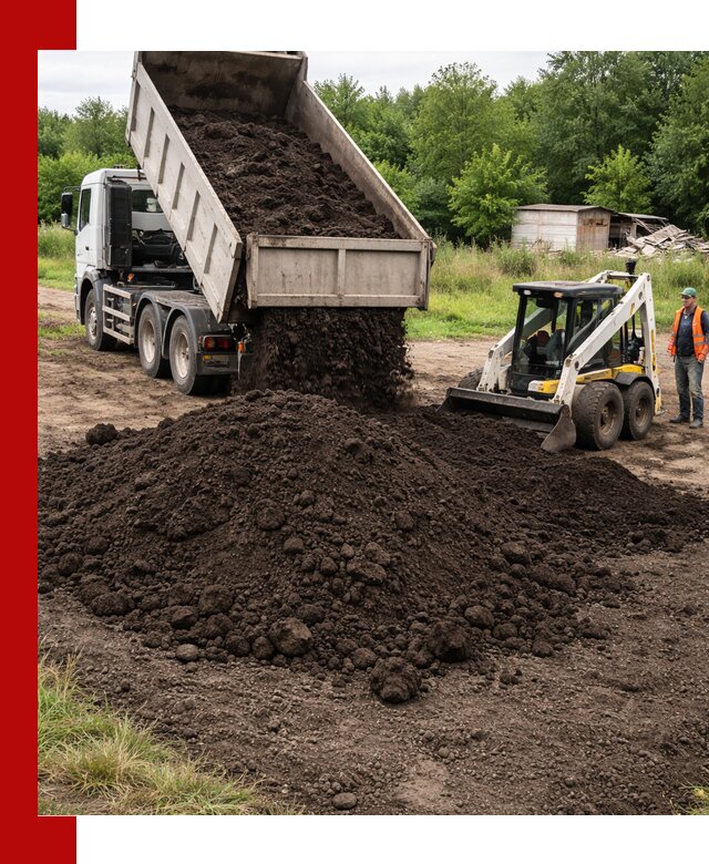 Поставка плодородной земли с доставкой самосвалом в Ханты-Мансийске