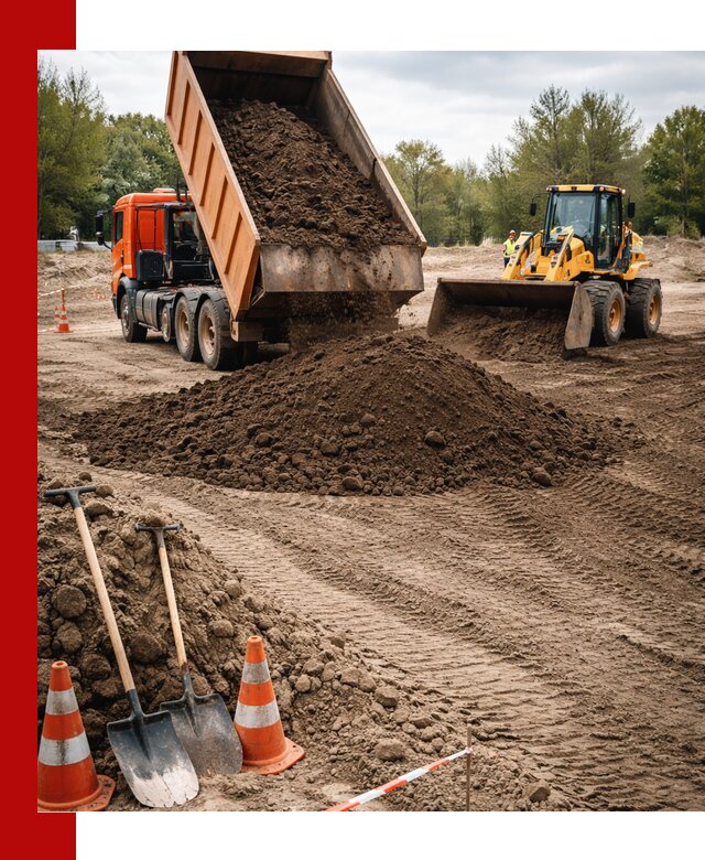 Поставка и доставка планировочного грунта в Ханты-Мансийске