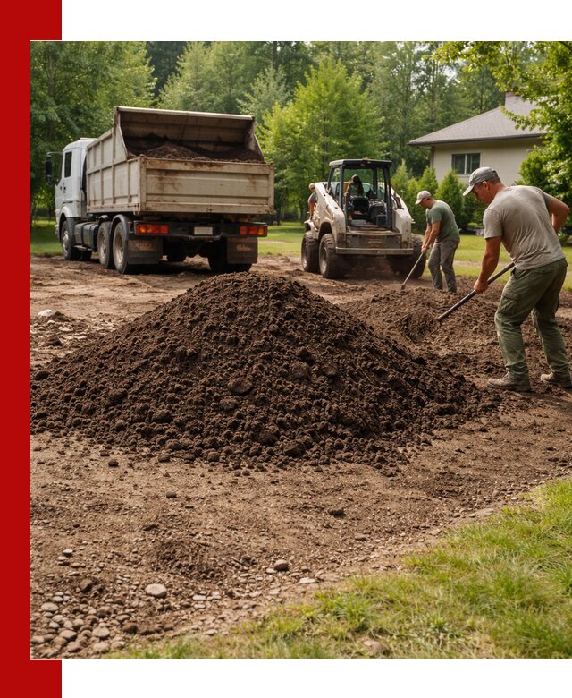 Доставка и укладка грунта для газона в Ханты-Мансийске