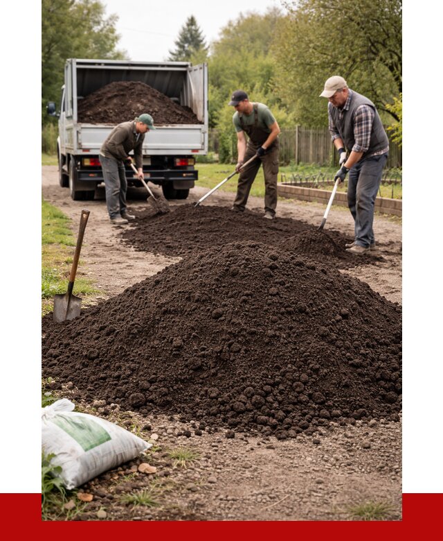 Купить землю для огорода в Ханты-Мансийске от 3267 р./куб | ПРОНЕРУДХнт