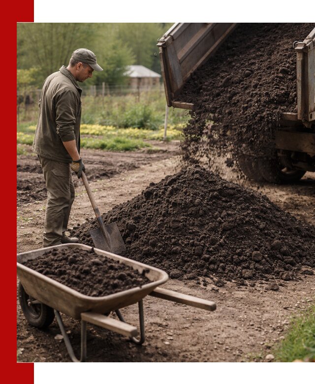 Доставка качественной земли для огорода в Ханты-Мансийске